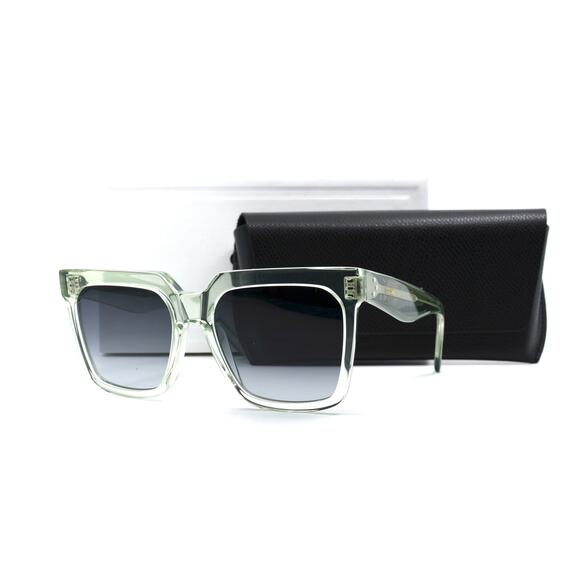 NEW CELINE PARIS CL4055IN 93B LIGHT GREEN TRANSPARENT GREY AUTHENTIC SUN… - Picture 10 of 12